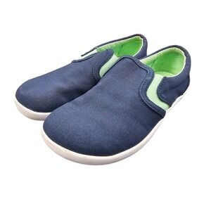Xero Shoes Dillon Youth 13 Canvas Slip-On Navy Blue Barefoot Minimalist Sneakers